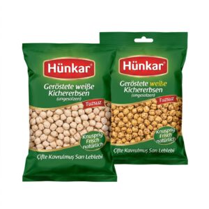 Hünkar Geröstete Kichererbsen gelbe / weiße Leblebi 200 g