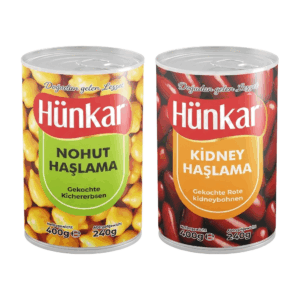 Hünkar vorgekochte Kichererbsen / Kidneybohnen 400 g