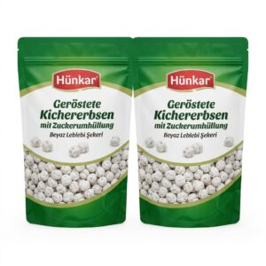 Hünkar Geröstete Kichererbsen mit Zuckerumhüllung 200 g