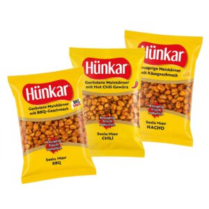 Hünkar Geröstete Maiskörner BBQ / Chili / Nacho 200 g
