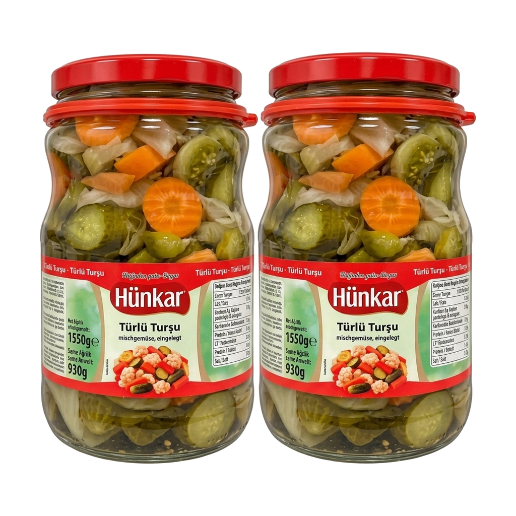 Hünkar Mischgemüse eingelegt 1550 g