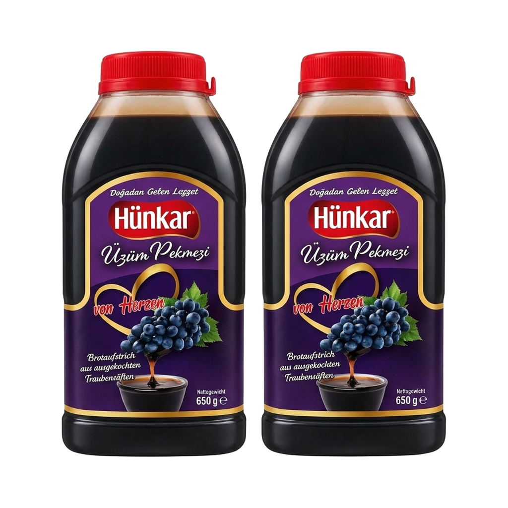 Hünkar Üzüm Pekmezi Traubensirup 650 g