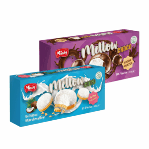 Mindy Mellow Marshmallow Keks Coco 100 g / Schoko 140 g