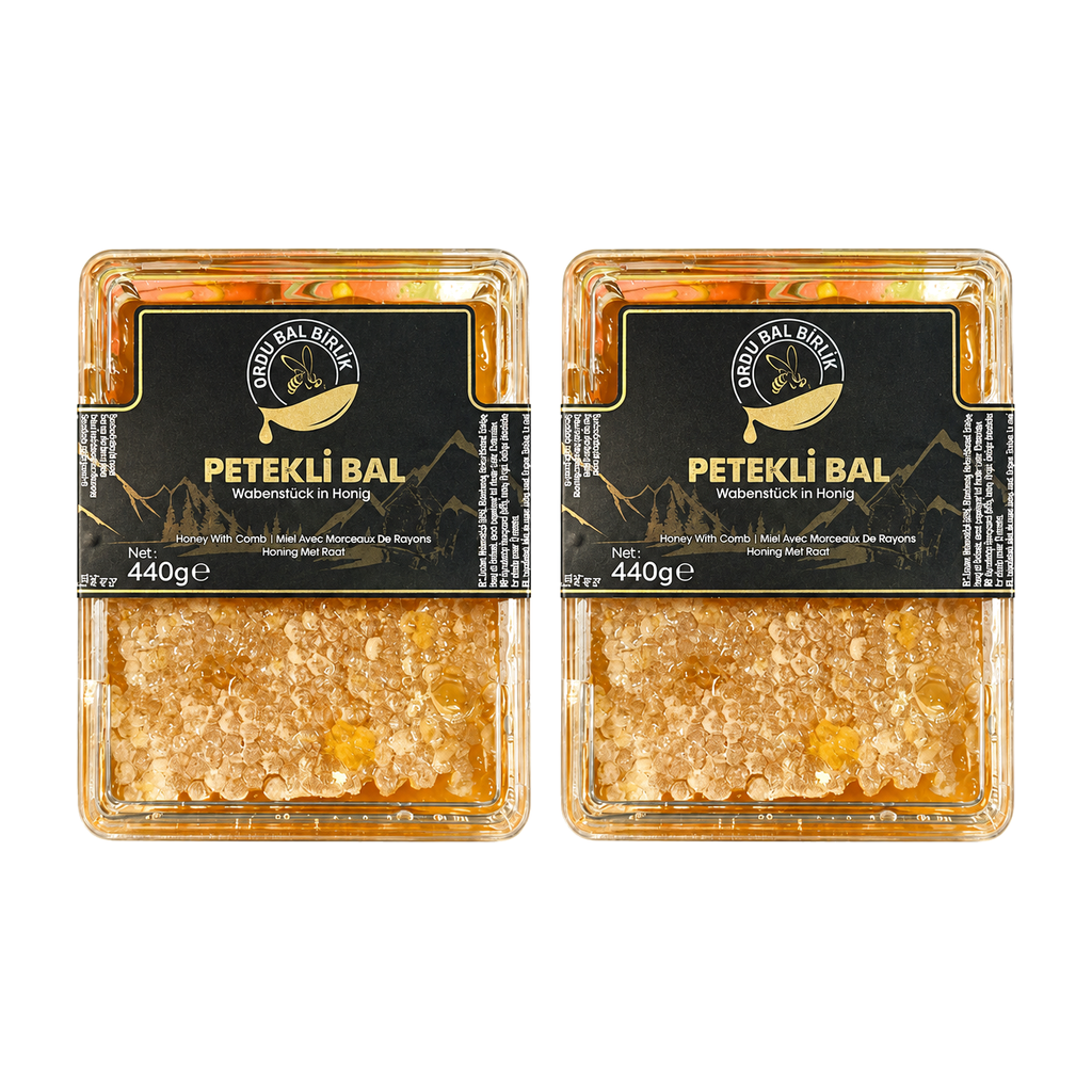 Ordu Bal Birlik Wabenhonig im Honig 440 g