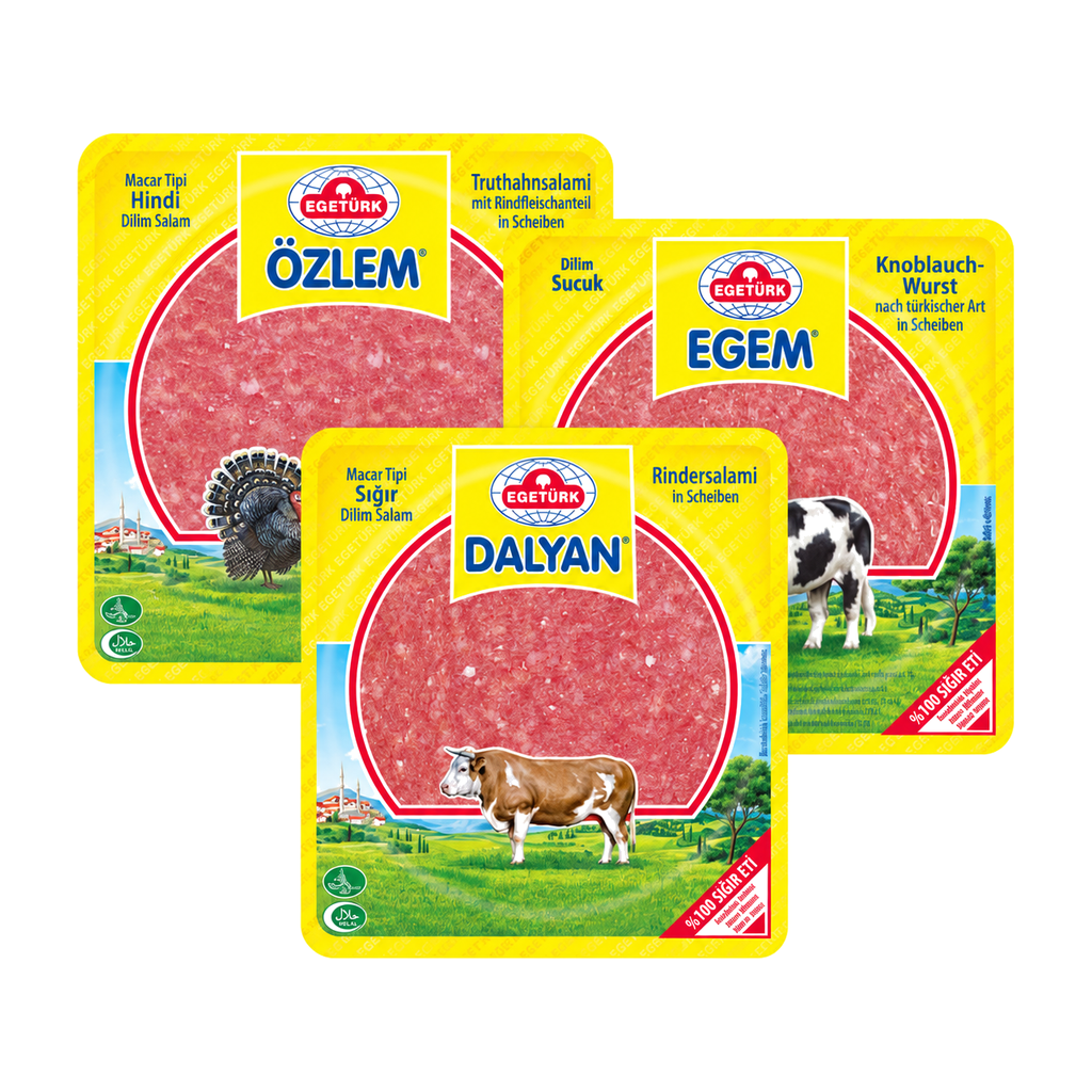 Egetürk Salami / Knoblauchwurst in Scheiben 150 g