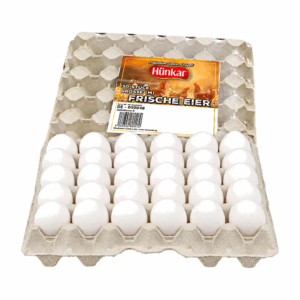 Hünkar frische Eier Größe M 30 Stück