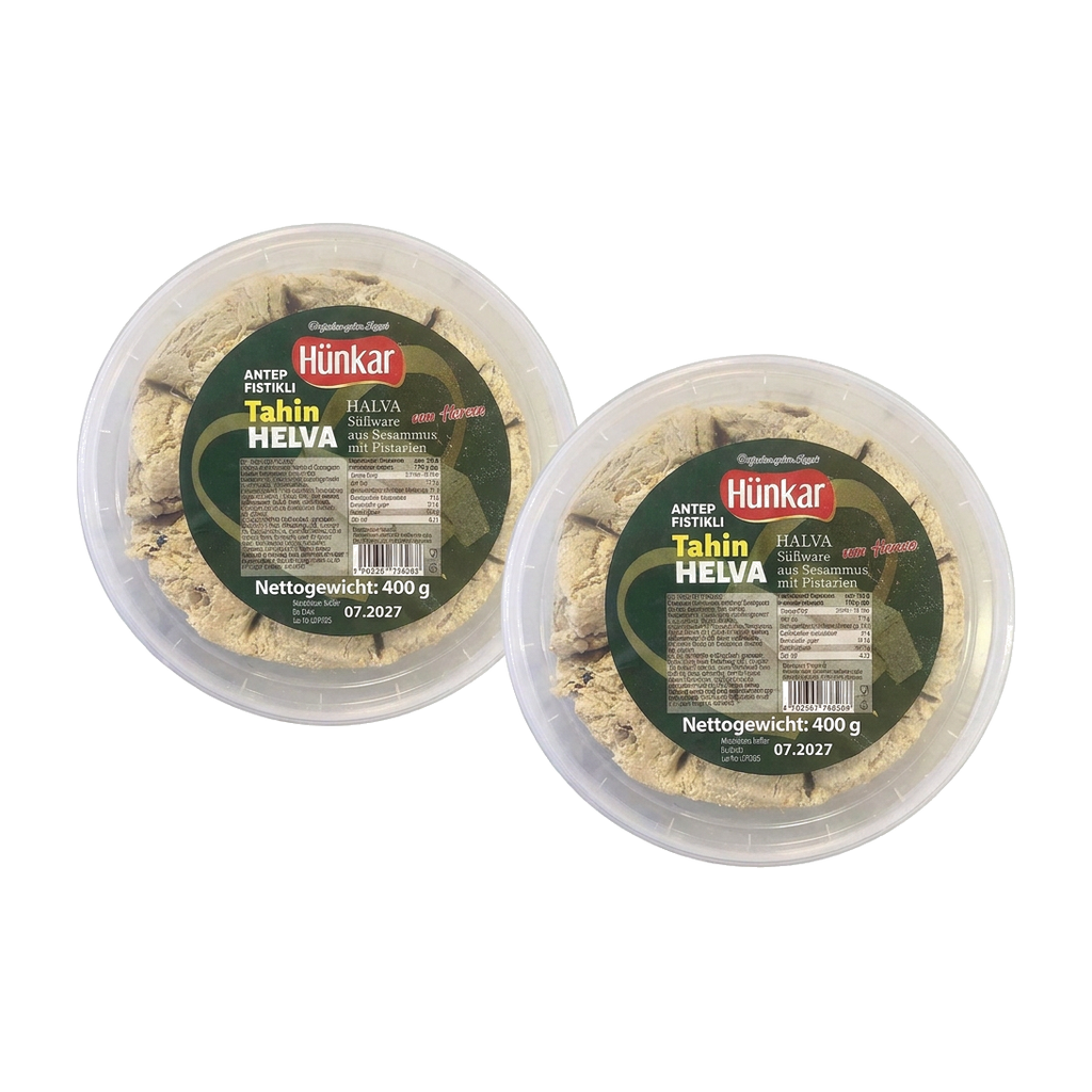Hünkar Helva mit Pistazien 400 g