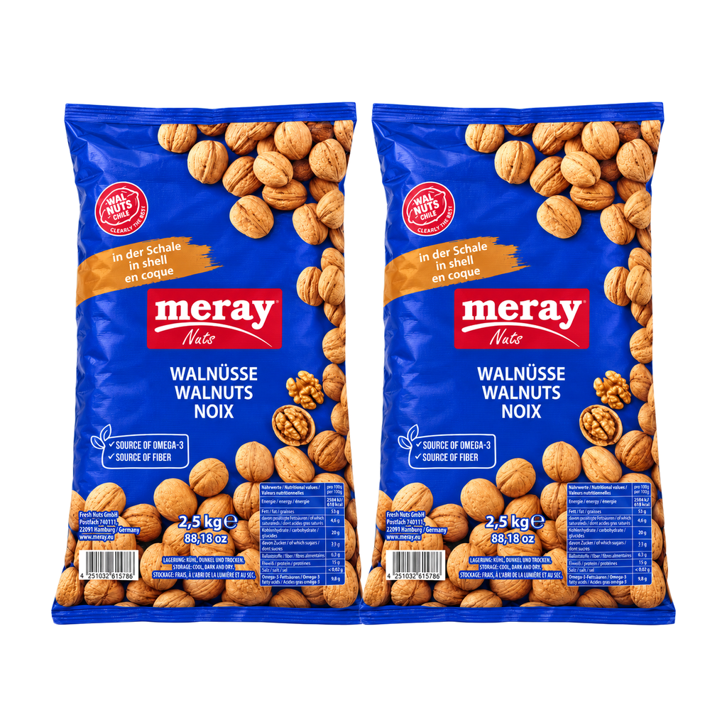 Meray Walnüsse mit Schale 2500 g