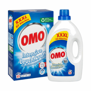 OMO Waschpulver XXXL 85 WL 5,1 kg / OMO Flüssigwaschmittel XXXL 100 WL 5 l