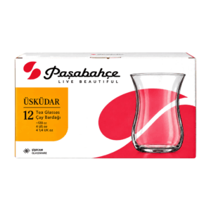 Paşabahçe Teeglas Optikli Çay Bardağı 12er Set