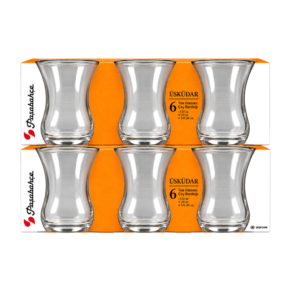 Paşabahçe Teeglas Optikli Çay Bardağı 6er Set