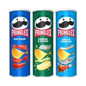 Pringles Ketchup / Salt & Vinegar / Cheese & Onion 165 g