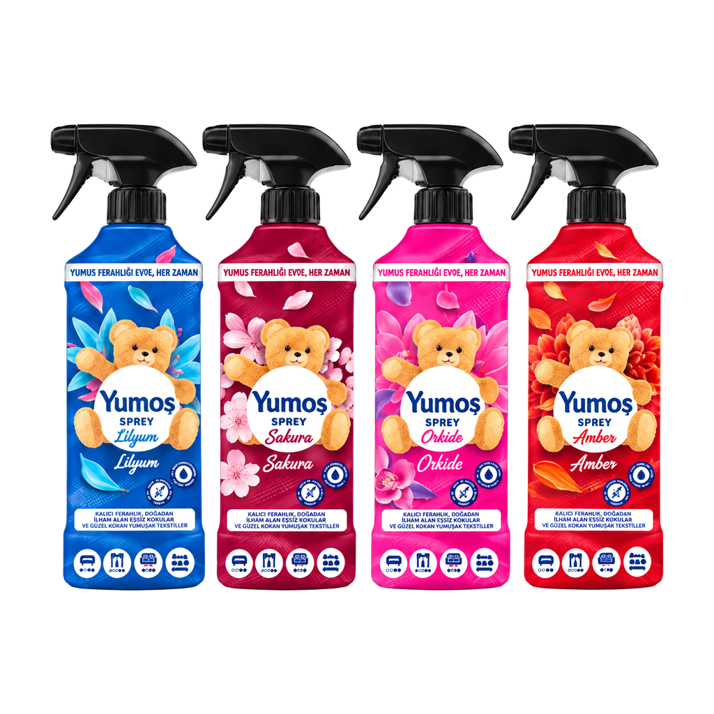 Yumoş Raumspray vers. Sorten 450 ml